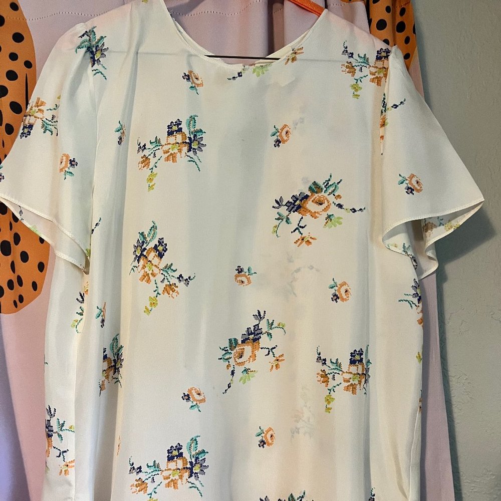 Band of Outsiders Short Sleeve Blouse (US Size 8, brand Size 4)